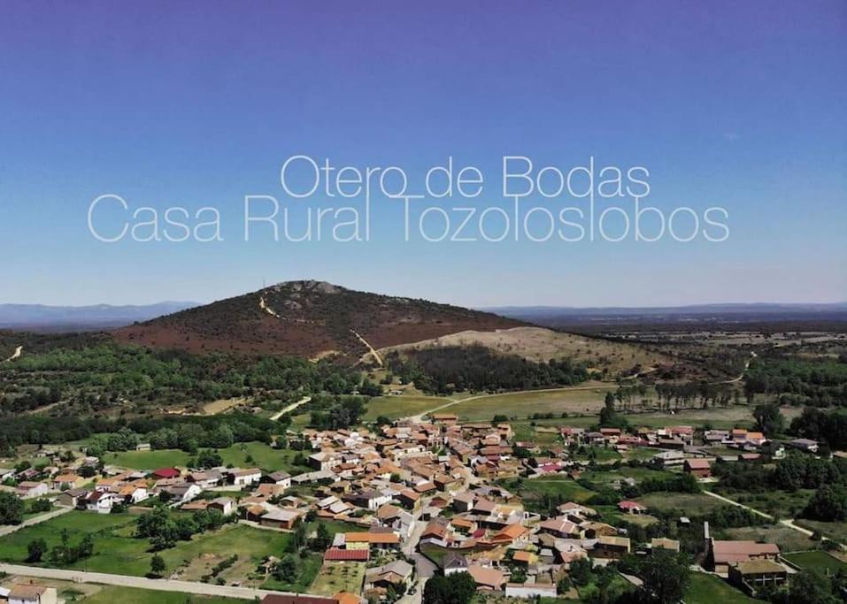 Casa Rural Tozolosolobos Otero de Bodas Bagian luar foto