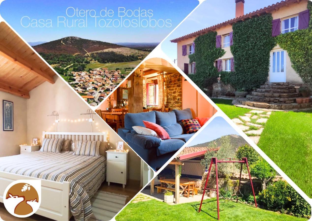 Casa Rural Tozolosolobos Otero de Bodas Bagian luar foto